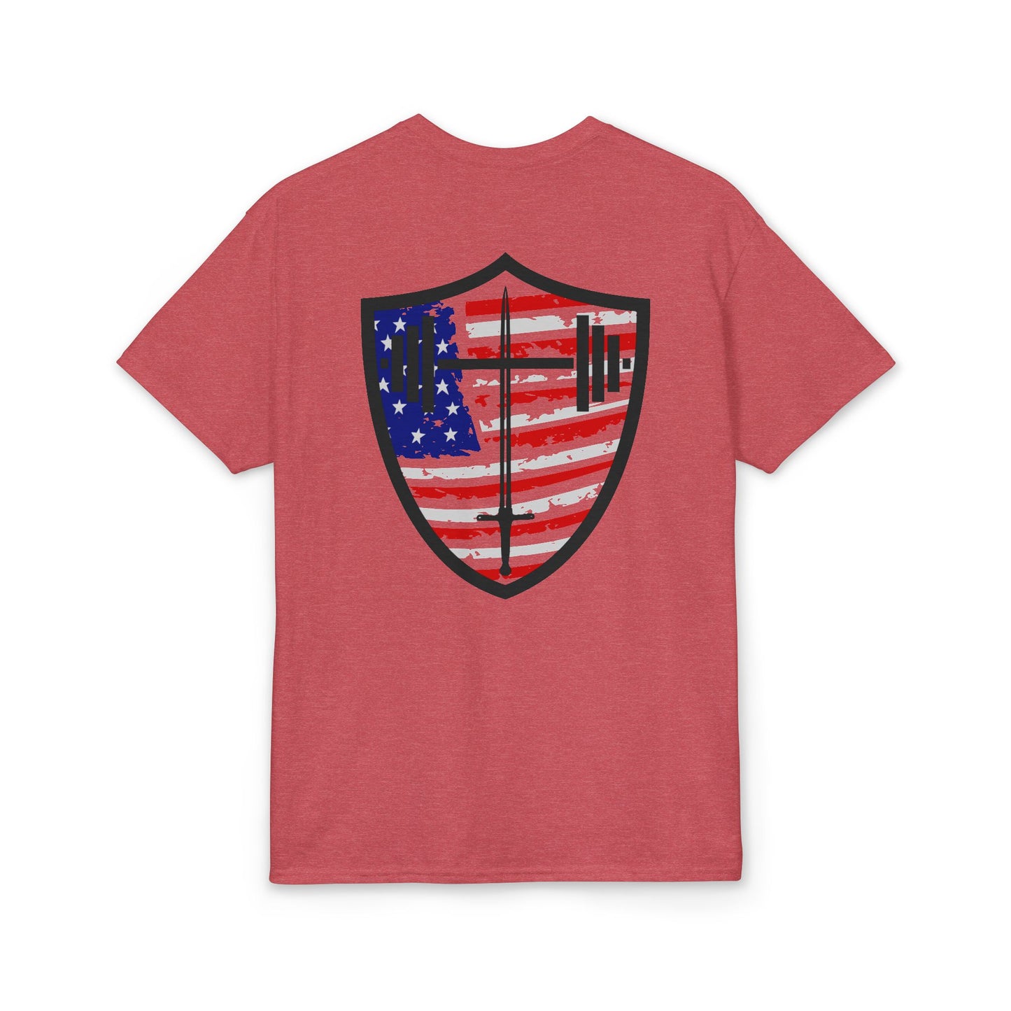 Bible & Barbell Patriotic Logo T-Shirt