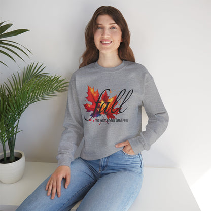 Cozy Fall Sweatshirt, Autumn Crewneck, Seasonal Apparel, Harvest Gift, Thanksgiving Outfit