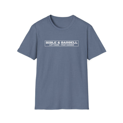 Bible & Barbell Logo Unisex Softstyle T-Shirt