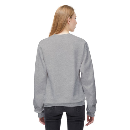 Bible & Barbell Crewneck Sweatshirt — Christian Fitness Floral Gym Pullover
